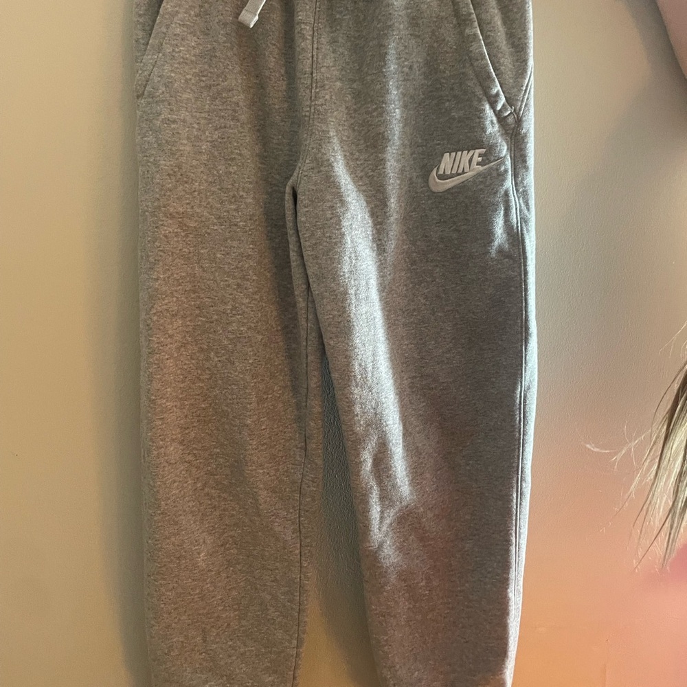 Nike Kids Light Gray Joggers